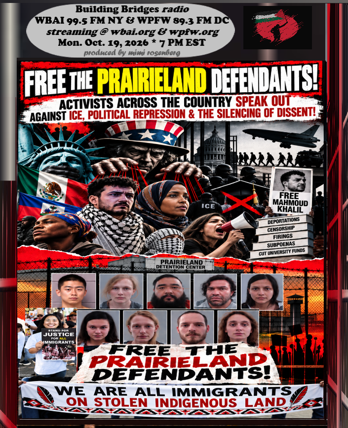 COFTU on the Building Bridges radio show, WBAI in NYC & WPFW in DC